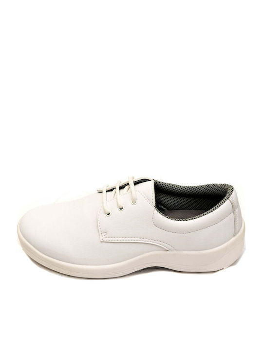 Herren Freizeitschuhe Anatomisch Weiß