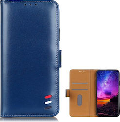 Wallet Synthetic Leather Blue (Huawei P40)