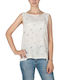 Minimum Women's Blouse Sleeveless Half-white.