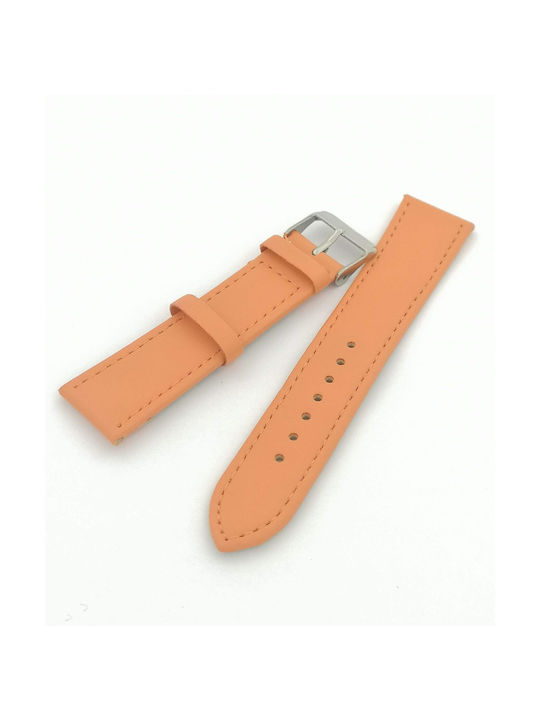 Λουρί Leather Strap Orange