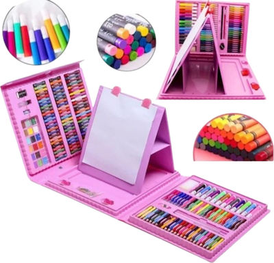 Kelepoyri Colouring Set in Case 40.5x40.5cm 208pcs