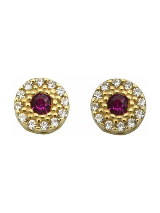 Earrings made of Gold 14K