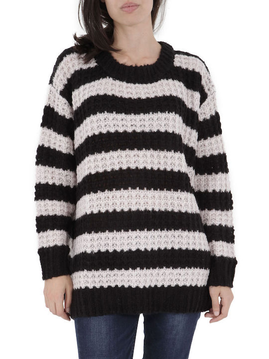 Cheap Monday Women's Sweater Striped Black