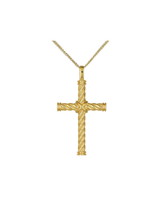 Men's Gold Cross 14K