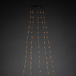 240 Lichter LED 2.4m. Warmes Weiß Typ Oktopus 1Stück