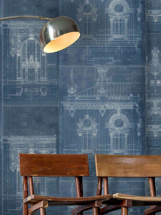 Wallpaper Blue L300xW300cm