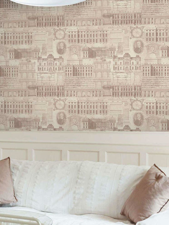 Wallpaper Beige L300xW300cm