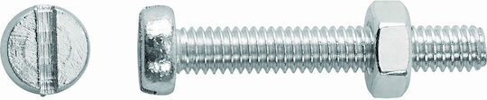 Lux Tools Schraube Isia Verzinkt mit Durchmesser M40 und Länge 4mm 40Stück