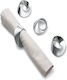 Philippi Serviettenring Inox Gray 4pcs 193180