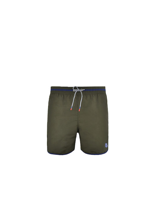 Scuola Nautica Italiana Men's Swimwear Shorts Khaki