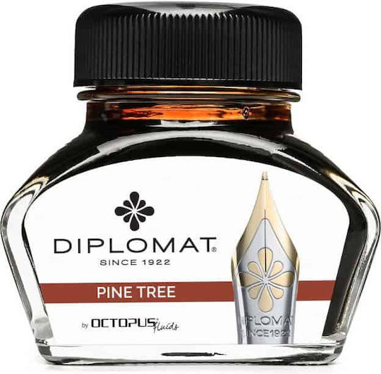 Diplomat Replacement Ink for Pen in Brown color 30ml