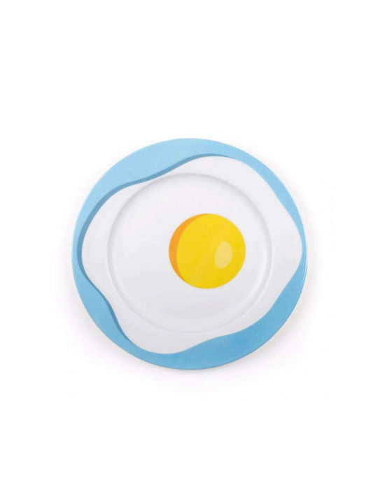 Seletti Farfurie joasă din Porțelan Multicolor cu Diametru 27cm