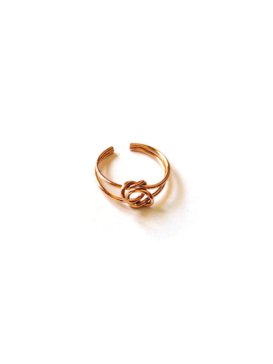 Women's Gold Plated Steel Ring