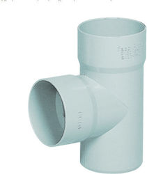Fasoplast Pipe Tee PVC 125mm
