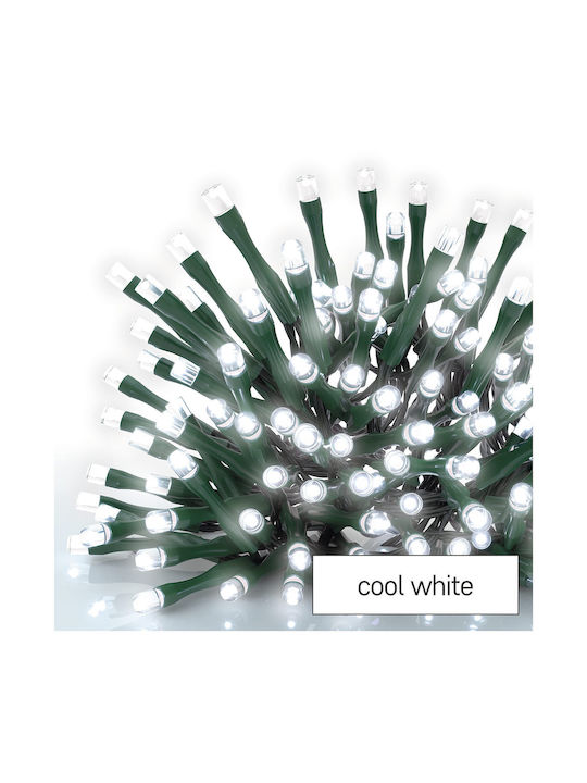 40 Lights LED 4m. Cold White in String 1pcs