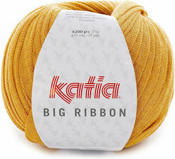 Katia Big Ribbon Συνθετικό Κίτρινο 72m 200gr
