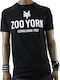 Zoo York T-shirt Bărbătesc cu Mânecă Scurtă Negru