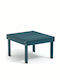 Sitting Room Table for Small Outdoor Spaces in Acacia Zeda Adirondack Acacia 58x50x34cm