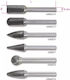 Beta Router Carbură pentru Metal 12mm x 25mm