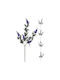 Artificial Decorative Branch 1pcs