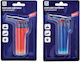 Lighter Flame Windproof with Jet Flame in Transparent color
