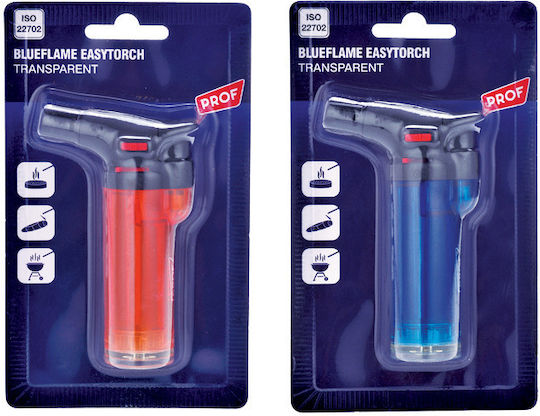 Lighter Flame Windproof with Jet Flame in Transparent color