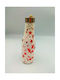 Hanging Ornament Bottle Red Illuminated 4x13cm