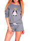 Sensis Winter Women's Pyjama Set Gray