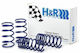 H&R Set Springs Lowering 4pcs for Renault Megane