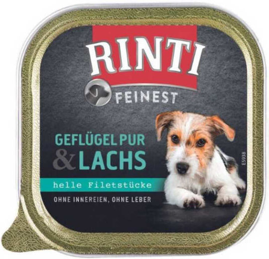 Rinti Nassfutter Hunde in Tablett mit Fleisch ohne Getreide 150gr