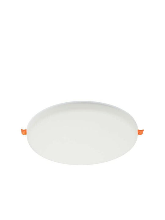 Vito Rund Vertieft LED Panel 24W mit Natürliches Weiß Licht 4000K
