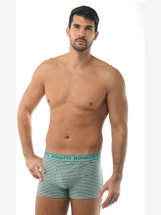 Bonatti Herren Boxershorts Grün mit Mustern 1Packung