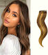 Yanni Extensions Τρέσα με Clip σε Ξανθό Χρώμα 45cm 4τμχ
