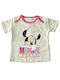 Disney Kids Blouse Short Sleeve Beige