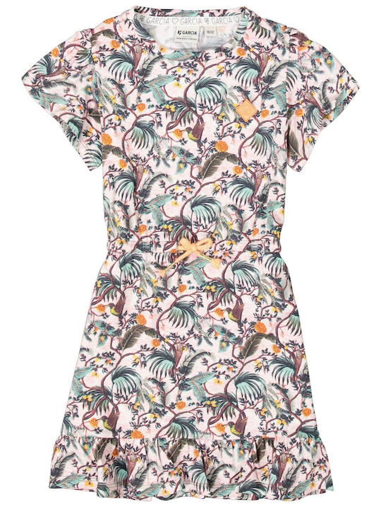 Rochie pentru Copii Mâneca scurta Floral Multicolor