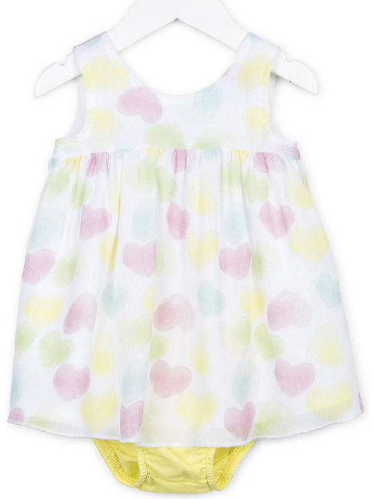 Losan Kids Dress Sleeveless White