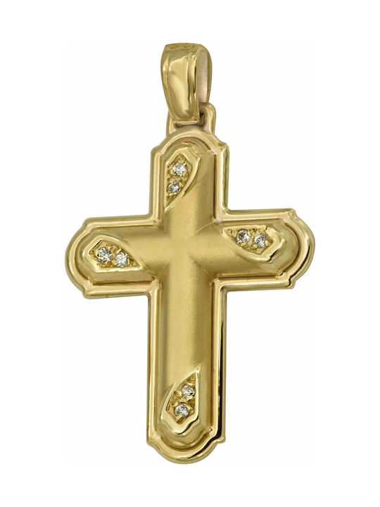 Gold Kreuz 9K