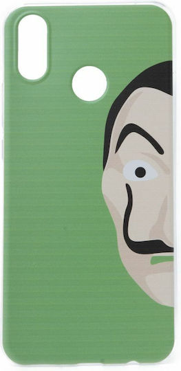 Slim Fit Gel Back Cover Silicone Green (Redmi Note 6 Pro)