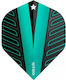 Target Darts Vision 100 Ultra Player Std Voltage Aqua Feathers for Darts