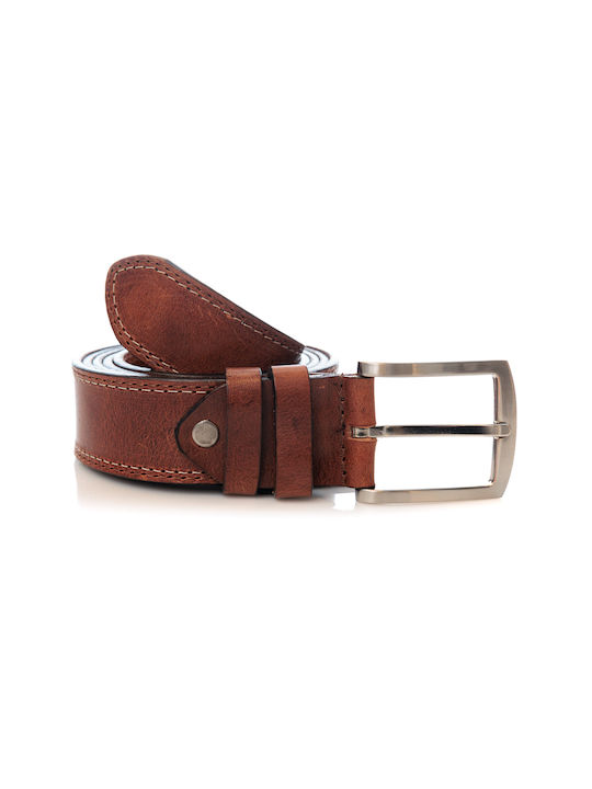 Venturi Β144 Men's Leather Belt Brown