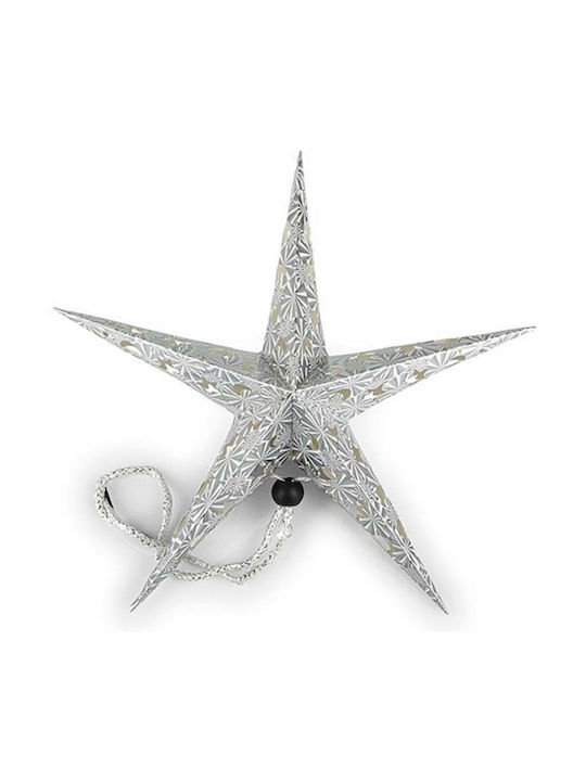 Efco Πτυσσόμενο Christmas Star Ornament Silver