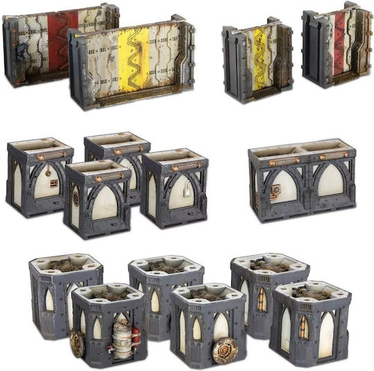 Games Workshop Некромунда Зона Морталис Колони Стени Пейзажи