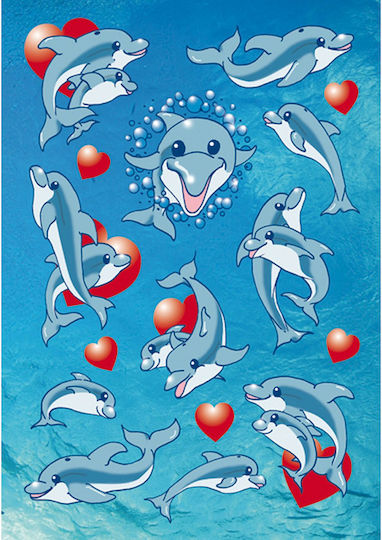 Herma Stickers Dolphins Decorative Sticker for DIY Crafts