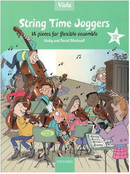 Oxford Kathy David Blackwell String Time Joggers Viola Book & Children's Learning Method for Violin + CD