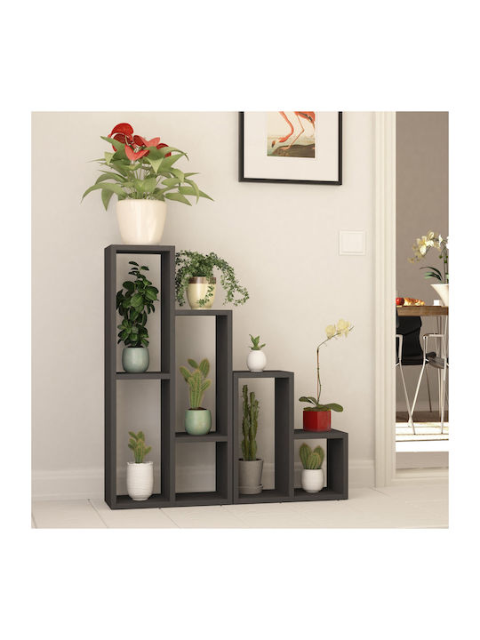 Bookcase Sule Charcoal 42x20x89cm