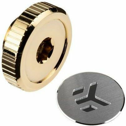 Ekwb Ek-quantum Torque Plug W Badge Fittings Χρυσό