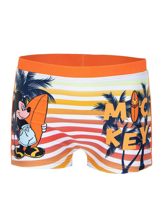 Disney Mouse Παιδικό Μαγιό Βερμούδα / Σορτς Πορτοκαλί