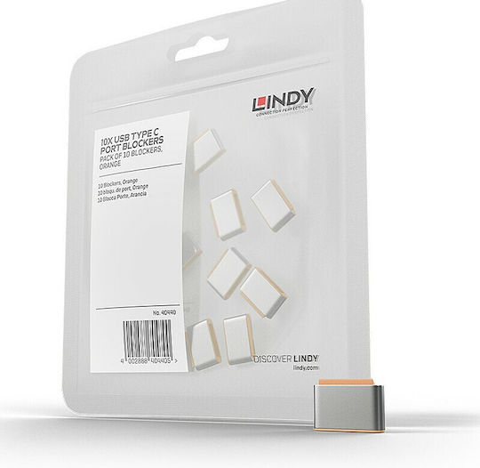 Lindy Usb Type C Port Blockers Port Blocker 10τμχ 40440