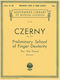 G. Schirmer Czerny - Preliminary School Of Finger Dexterity Vol. 148, Παρτιτούρα για Πιάνο