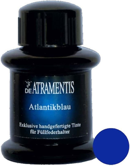 De-Atramentis De Atramentis 1033 Atlantic Cerneală De Înlocuire Pentru Stilou Albastră 45ml